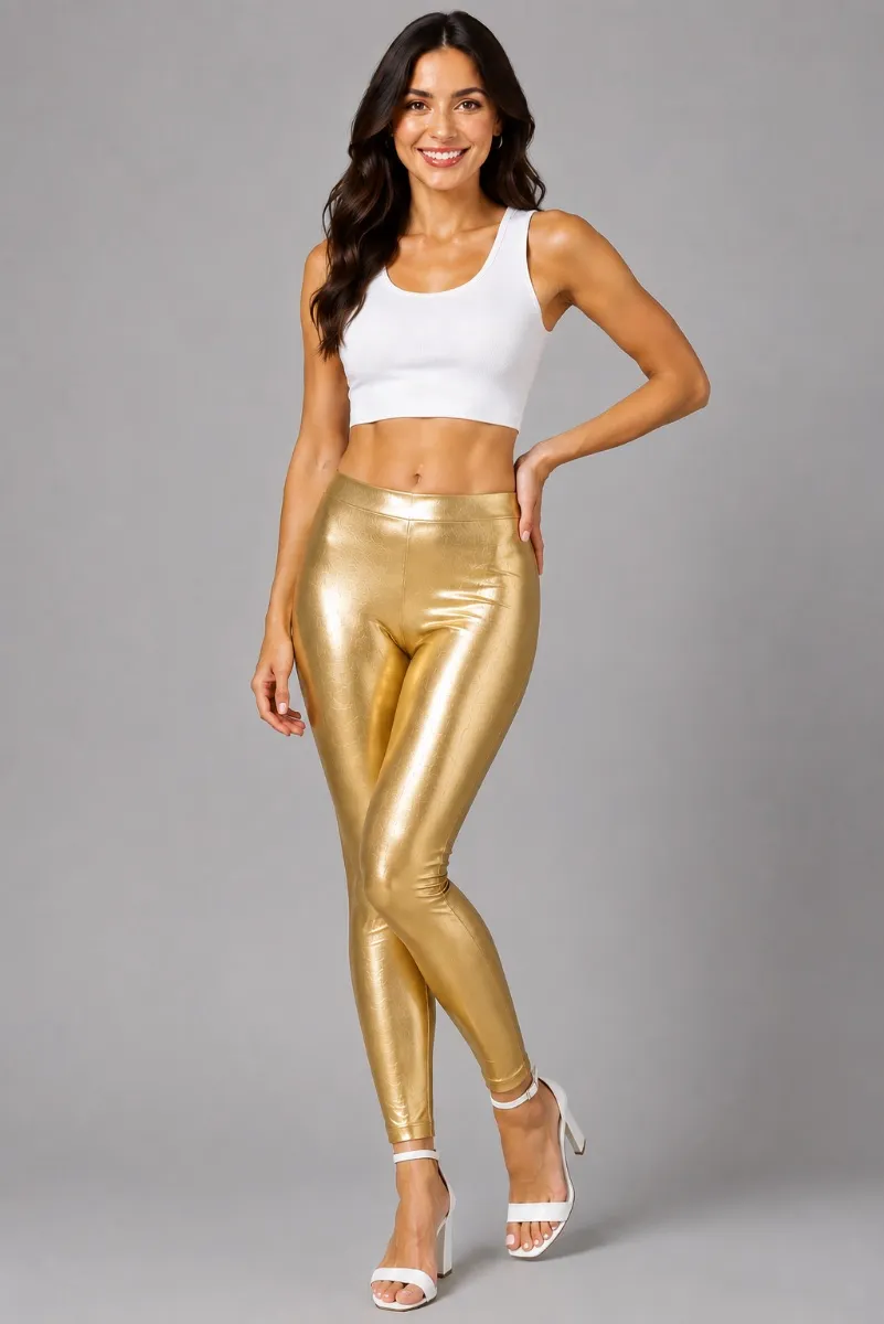 SHIMMER ANKLE FIT LEGGINGS FOR VELORA Thumbnail