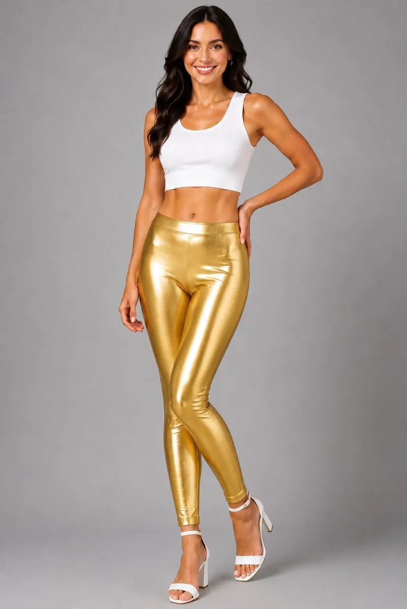 SHIMMER ANKLE FIT LEGGINGS FOR VELORA Thumbnail