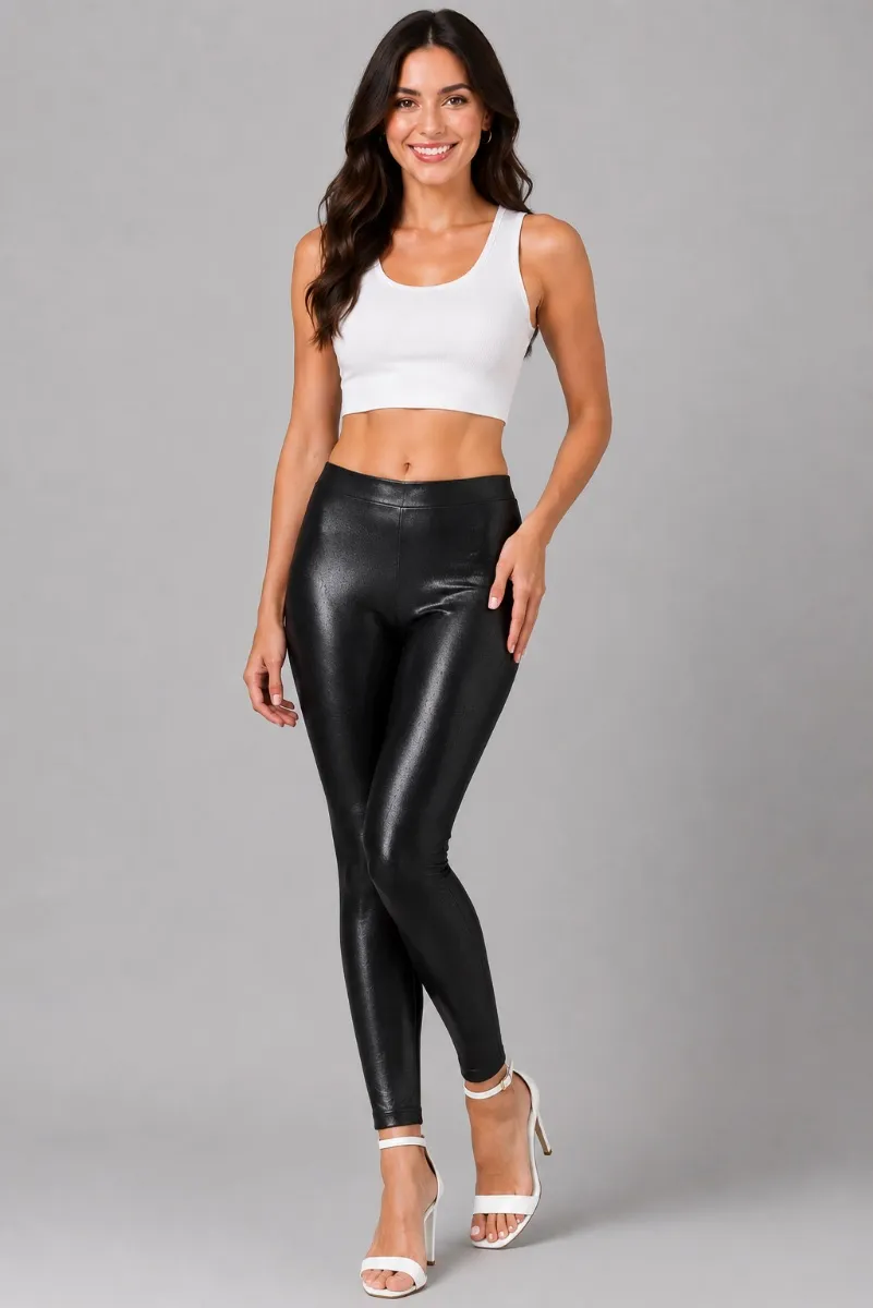 SHIMMER ANKLE FIT LEGGINGS FOR VELORA Thumbnail